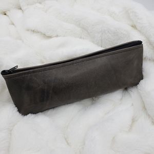 Leather Makeup Cosmetic Bag Pouch